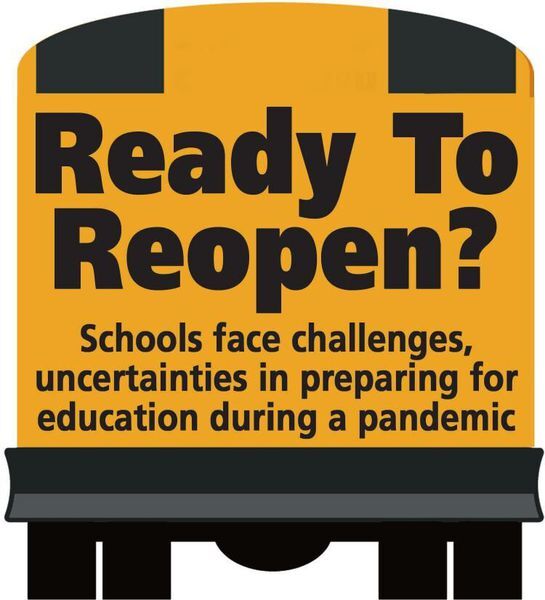 School reopening 'a moving target' logo